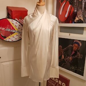 Elegant Cream Mini Dress